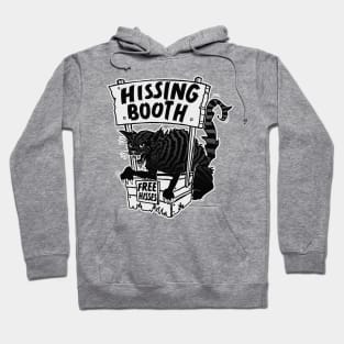 Funny Cat Hissing Booth - For Cat Moms & Cat Dads Hoodie